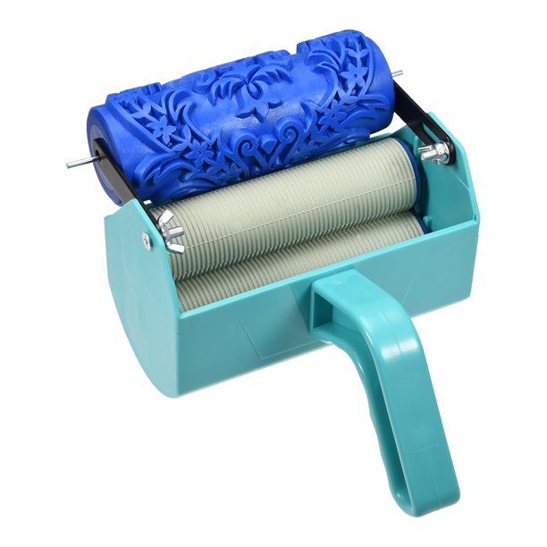 Uxcell 6 inch 093Y Painting Machine with Patterned Paint Texture Roller