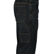 George Mens & Big Mens Relaxed Fit 100% Cotton Carpenter Jeans, Sizes 28-54