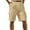 Khaki, variant on Christmas Gift Men's Swimwear Men's Swim Trunks Ndbuld Men's Summer Pocket Beach Breathable Sports Shorts Cargo Pants Khaki 2XL