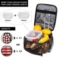 thumbnail image 4 of Dinosaur Lunch Bag Portable Thermal Lunch Box for Men and Women, 4 of 6