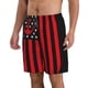 thumbnail image 2 of Fotbe Nautical American Flag Trajes de Baño Estampados para Hombre, Shorts de Verano de Secado Rápido, Ropa de Playa, Bañadores-Medium, 2 of 6