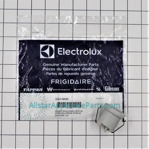 OEM Frigidaire 316116400 Range/Stove/Oven Light Socket