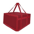 thumbnail image 2 of Bolsa térmica para pizza, ideal para comidas frías y calientes, ligera, para calentar alimentos, ideal para ir de compras, acampar o hacer picnic. SG, 2 of 8