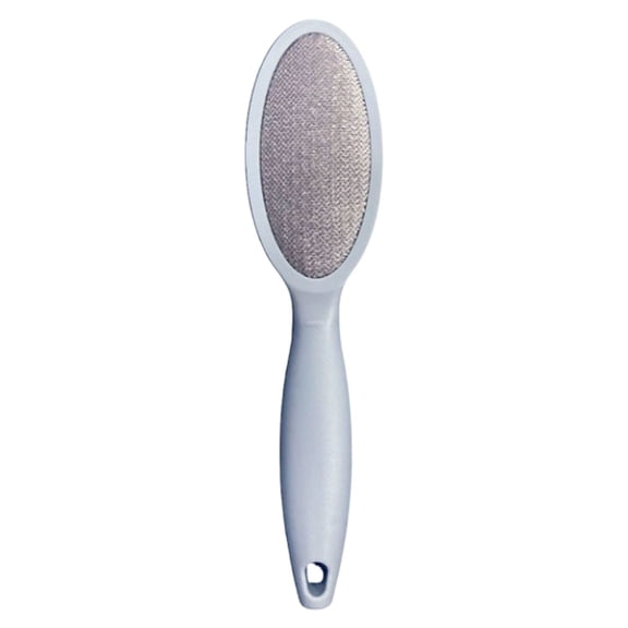 Lint Brush Double-sided Lint Brush for Clothes Garment Fur Brush Pet Hair Remover Magic Brush Hair Lint Remover Brush for Couch Furniture Carpet Household Cleaning Tool, 1Pack(Silver,9.6x2.4")