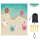 thumbnail image 4 of Tapete de Playa Portátil Plegable para Camping Al Aire Libre, Tapete de Picnic, Tapete Antiviento Ultraligero, 4 of 7