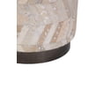 thumbnail image 4 of Carolina Handwoven Dionysus Silver Shevron Ottoman, 4 of 7