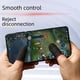 thumbnail image 1 of Funda para dedos de juego para deportes electrónicos, antideslizante, para teléfono móvil, pantalla táctil, fina, de fibra plateada, 1 of 4
