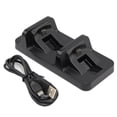 thumbnail image 1 of Methold Base de carga para Play Station Cargador USB dual para consola de juegos PS 4 Cargador de batería Base de control manual Soporte del Electrónica, 1 of 5