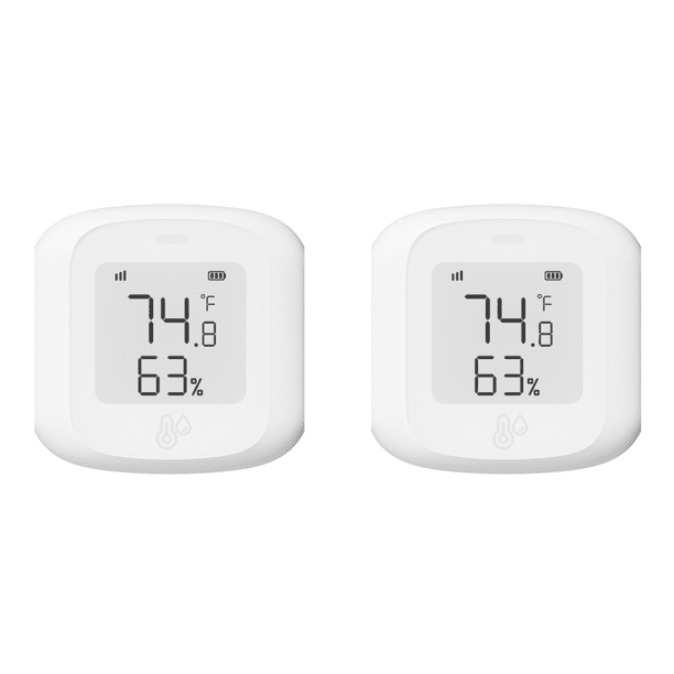 Termómetro Ambiente Higrómetro Pantalla LCD (Versión Zigbee)