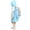 Blue, variant on Big Girls Raincoat Outdoor Wear With Inflatable Hood For Kids School Playground Lightweight Comfortable Outerwear Jackets Cute Fashion Size 5-14T