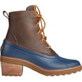 thumbnail image 2 of Women's Sperry Top-Sider Saltwater Heel Leather Duck Boot Brown/Navy Leather/Rubber 6.5 M, 2 of 6