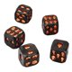 thumbnail image 1 of 2x 5 piezas de dados de , de entretenimiento de 6 caras, juguetes de para piscina, accesorios para favores CUTICAT 5 piezas de dados de calavera de fiesta, 1 of 8