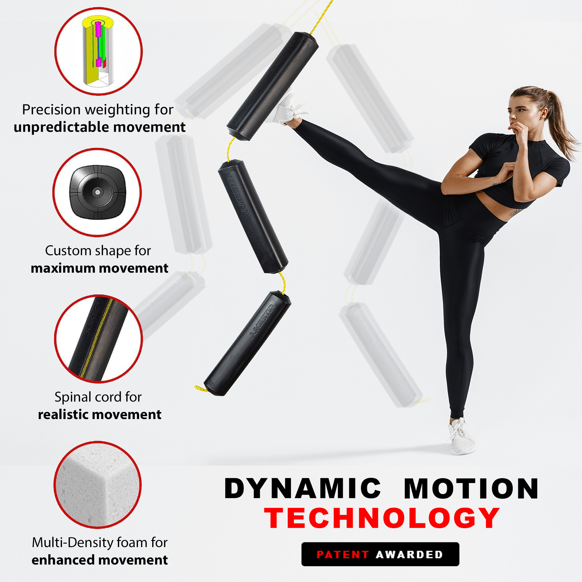 Jukestir® Coordination Punching Bag