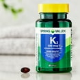 thumbnail image 6 of Spring Valley Vitamin K2 100mcg Soft Gel Capsules for Bone Health, 60 Count, 6 of 12