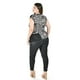 thumbnail image 3 of Blusa sin mangas animal print Roman Fashion /Tallas Extras, 705 (Print gris) gris 40, 3 of 5