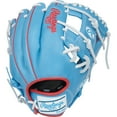 thumbnail image 2 of Rawlings NXT Infield Glove | 11.75-Inch | RHT | Columbia Blue/Scarlet, 2 of 2