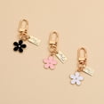 thumbnail image 1 of Paquete de 3 llaveros para mujer, bolso de mano, dije de flor, llavero de coche para bolso, Varios colores（3pcs） Shuxiu Wang 9024719208398, 1 of 5
