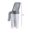 thumbnail image 3 of Cat Litter Shovel Scoop Filter Clean Toilet Garbage Picker Cat Litter Box Self Cleaning Cat Supplies Accessory ShopWise Round, 3 of 9
