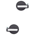 thumbnail image 1 of Manijas PUERTA INTERIOR HUSHAN para Charger 2006 al 2010 Dodge delanteras/traseras color Gris obscuro/cromado, 1 of 4