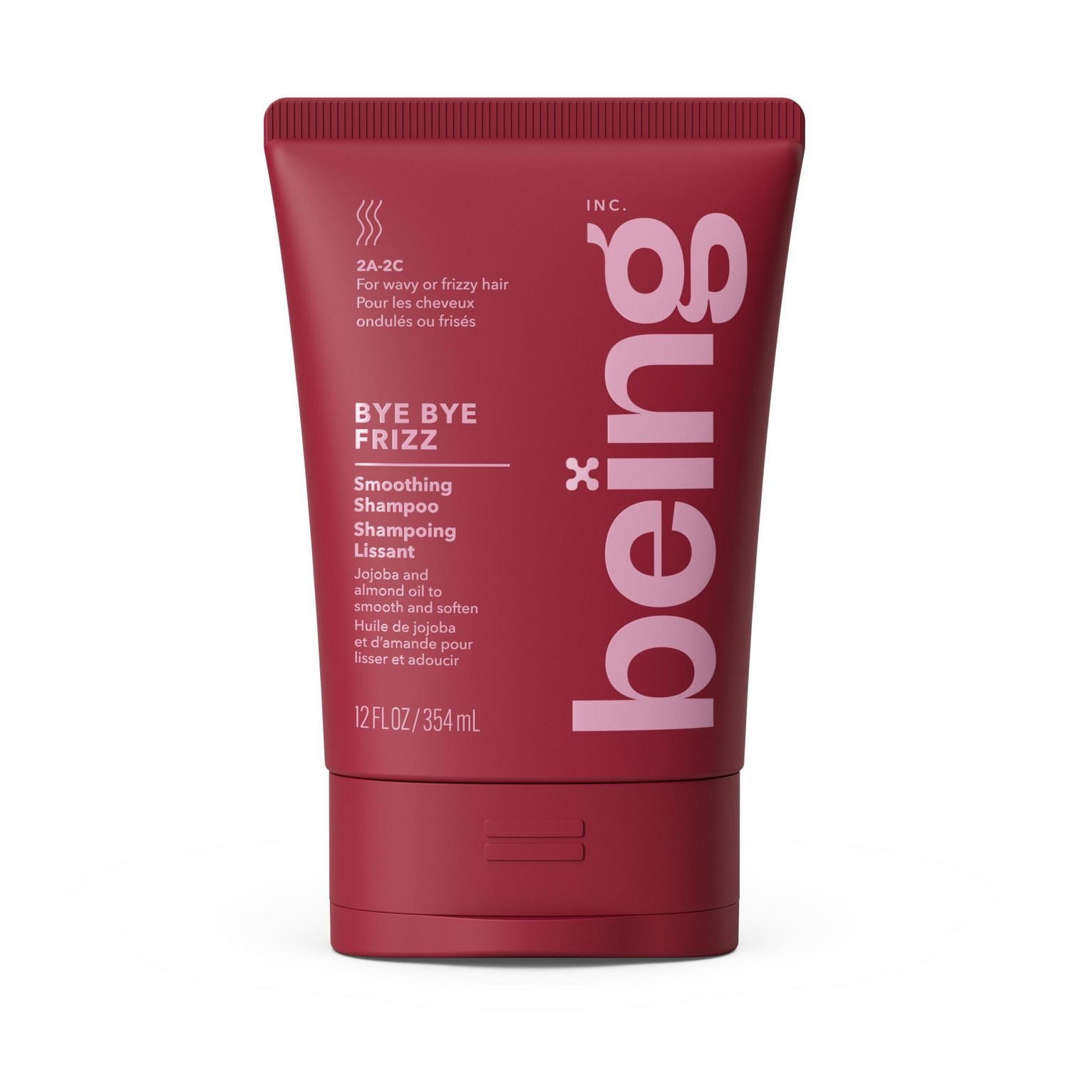 being Shampoing Lissant BYE BYE FRIZZ 354 ml Lisse, apaise les frisons