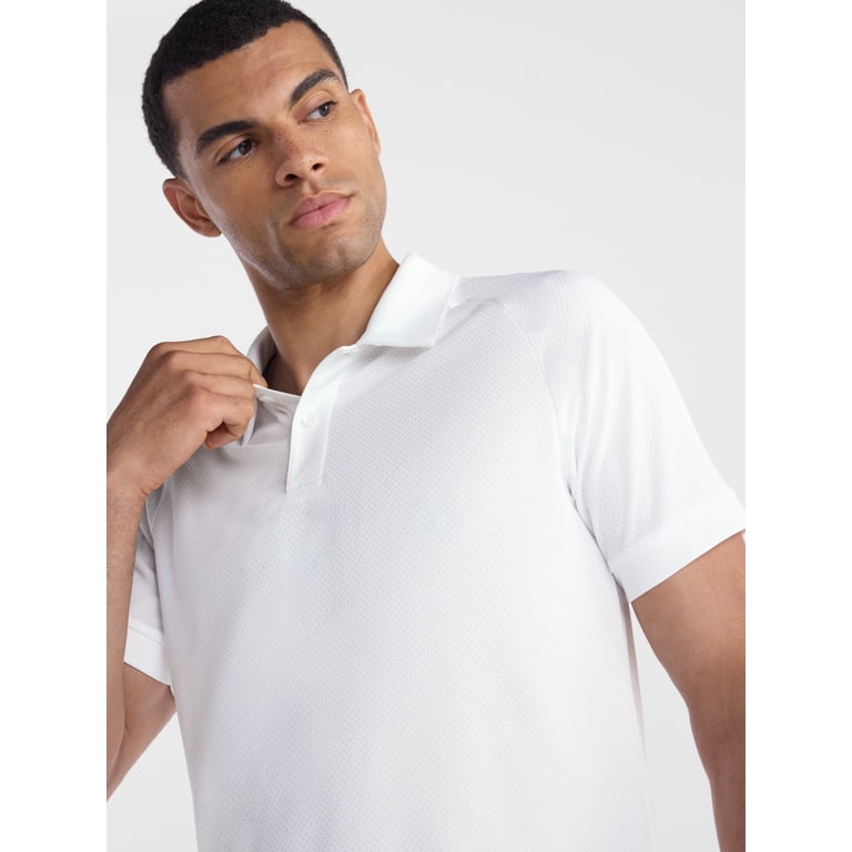 Athletic Works Men's DriWorks Moisture-Wicking Mesh Polo photo 4