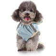 thumbnail image 2 of 1pc Golden Retriever Reflective Hooded Pet Rain Coat - Reflective Rain Coat For Large Dogs - Blue Xl, 2 of 5