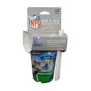 Detroit Football Lions Set of 3 - 10 oz Sip n Go Plastic Cups - Let's go Lions!