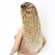 thumbnail image 5 of Peluca Con Malla Frontal Pelucas Sintéticas Onduladas Largas Para Mujer Parte Profunda Peluca Con Malla Frontal Resistente Al Calor De Onda Pequeña Monstrate CE005819-00, 5 of 6