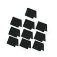 thumbnail image 4 of 10 letreros de pizarra acrílicos en forma de V, letreros de mesa pequeños multifuncionales, Negro, 4 of 9