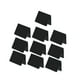 thumbnail image 4 of 10 letreros de pizarra acrílicos en forma de V, letreros de mesa pequeños multifuncionales, Negro, 4 of 9