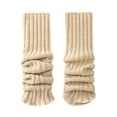 thumbnail image 4 of Calentadores de piernas de punto, calcetines largos de punto, polainas de estilo japonés, puños de bota cálidos, pierna 44cm Yuyangstore Calientapiernas, 4 of 7