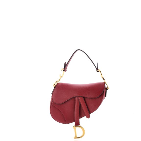 Pre-Owned Saddle Handbag Leather Mini By Rebag