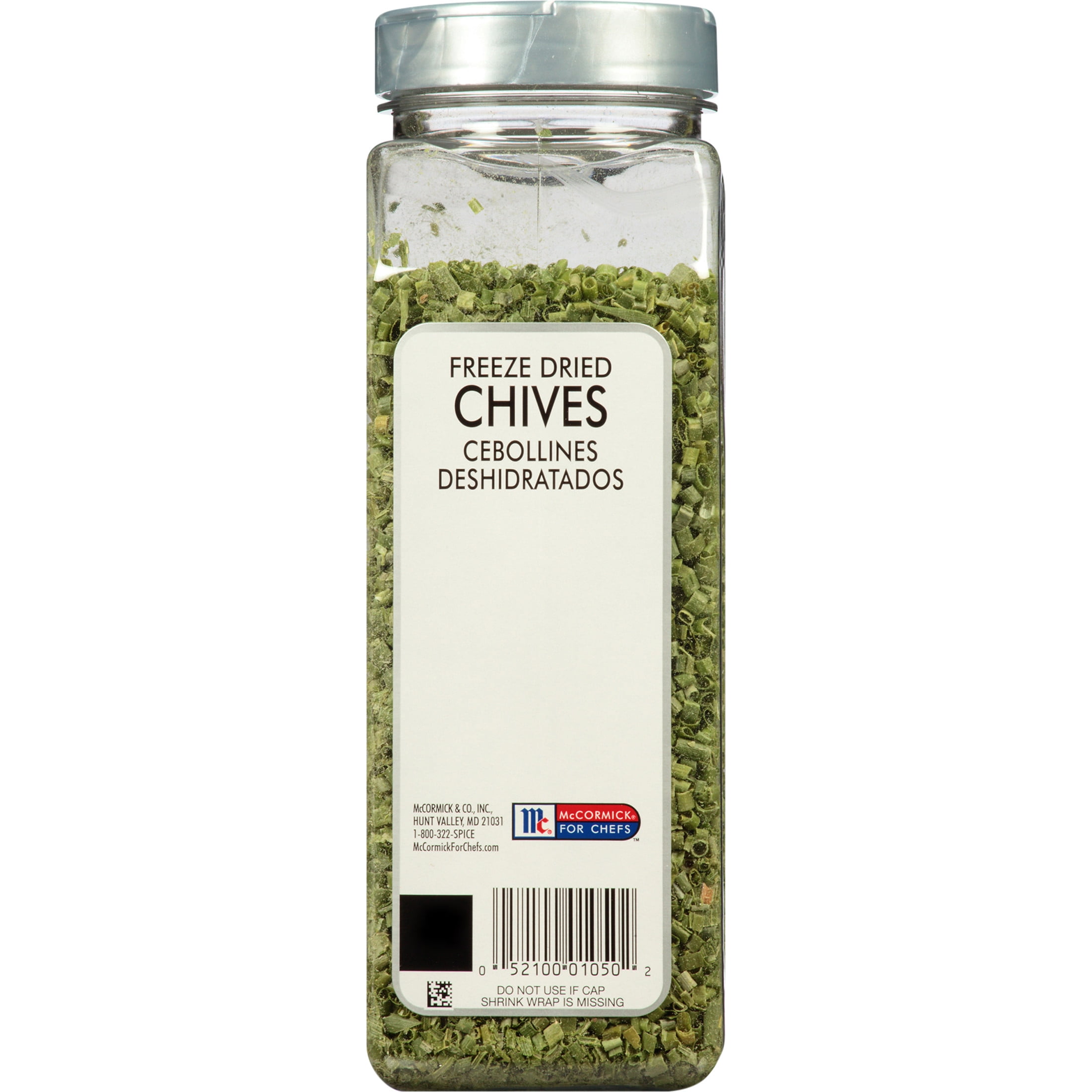 McCormick Freeze Dried Kosher Chives 1.35 oz Bottle with Bright