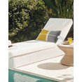 thumbnail image 7 of Pack of 4 Outdoor Lumbar Pillow Covers 11x16 Inch, Yellow Waterproof Throw Pillow Covers Set, Modern Painting Farmhouse Striped Abstract Art Decorative Cushion Cases for Patio Porch Car, 7 of 7