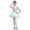 Green, variant on YEAHDOR Kids Girls Christmas Ballet Dance Dress Stripes Backless Tutu Leotard Dress Halloween Carnival Costume Outfit Black 6