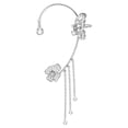 thumbnail image 2 of Jumpingount Clip de oreja para mujer, reemplazo de insectos y flores, diamantes de imitación decorativos para niñas y mujeres, pendiente de boda, Type1 NO1, 2 of 6