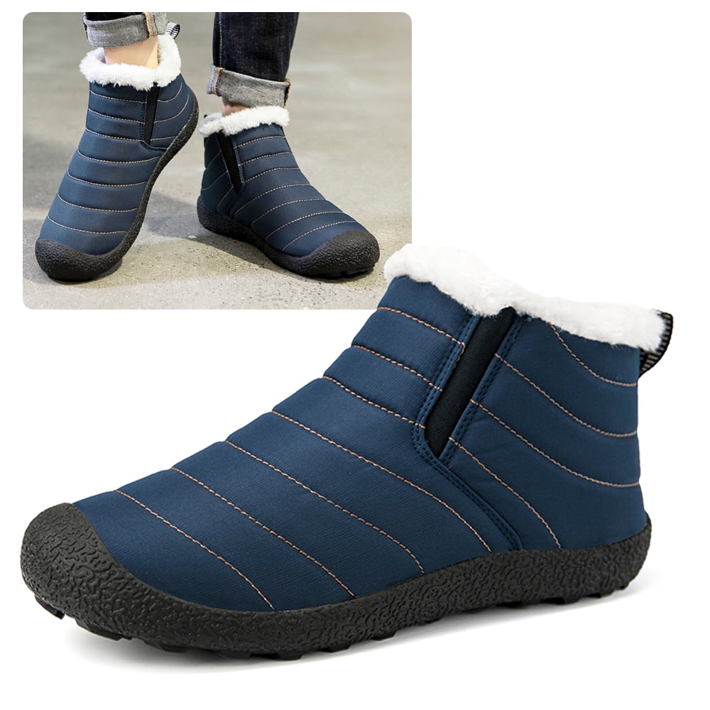 warm slip on boots