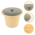 thumbnail image 1 of SWETRACE Mens Portable Urinal Round Plastic Yellow 1Set for Travel, 1 of 6