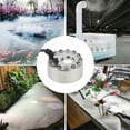 thumbnail image 3 of Mist Maker Fogger, 12 Color LED Lights Small Pond Fog Machine Atomizer Humidifier for Water Fountain Pond  Decor, 3 of 7