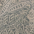 thumbnail image 3 of Plutus Brands Gray Plutus Festive Jacquard Luxury Throw Pillow 20 in x 30in, Double Sided 20" x 30" Queen, 3 of 8