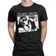 thumbnail image 2 of Camiseta 100% algodón, camisetas de manga corta con banda musical, camisetas de talla grande, camisetas vintage Heat And Youth Flash Sonic Youth, camisetas para hombre con cuello redondo, 2 of 5