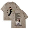 thumbnail image 6 of Korolova Merch Vintage Wash Tee Cosplay Women Men Fashion Short Sleeve Cotton T-Shirts Style2, 6 of 7