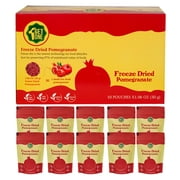Get One Natural and Crisp Freeze Dried Pomegranate Grain, 10 Ct,1.06 oz