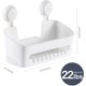 thumbnail image 3 of Estante de ducha con succión al vacío para champú y artículos de tocador, organizador de cocina y baño, organizador de ducha sin taladros, 3 of 8