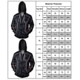 thumbnail image 3 of Avengers 4 Endgame Tony Stark Veste à Capuche Manches Longues pour Hommes, 3 of 3