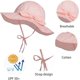 thumbnail image 3 of Sombrero de Sol JM Rosa Pálido Niños 0-6 Años Protección Solar Anti-UV, 3 of 4