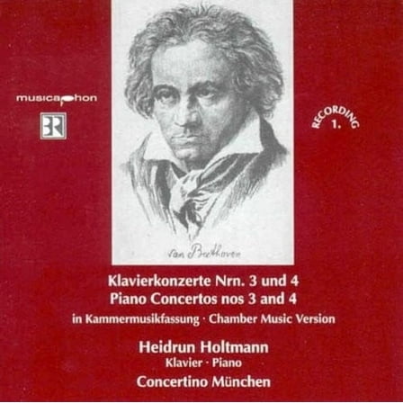 Beethoven / Holtmann - Piano Concertos No 3 - Music & Performance - CD