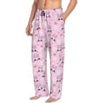 thumbnail image 6 of Rocae Rabbit Face Mens Pajama Pants Pj Pants Mens Lounge Pants-Medium, 6 of 6