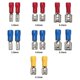 thumbnail image 4 of Juego de terminales de crimpado eléctricos, conectores de cable de pala con sello aislado, hembra, 2,8 mm, 4,8 mm y 6,3 mm, 10/50/100 unidades, 4 of 5