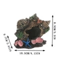 thumbnail image 3 of LLDYYDS Aquarium Fish Tank Decorations, Aquarium Hideout House Theme Fish Cave Aquarium Castle Ornaments One Size, 3 of 4